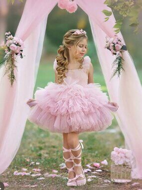 Dollcake dress Couture Pinky Promise Dress Blush Pink in size 4